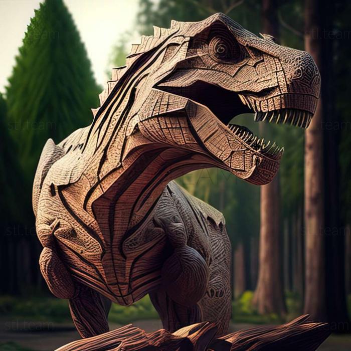 3D модель Гиганотозавр (STL)